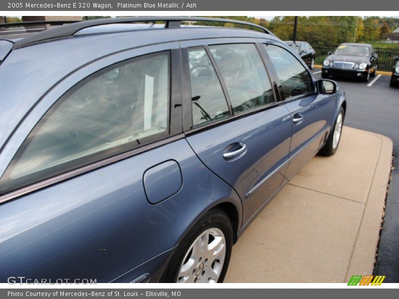 Platinum Blue Metallic / Ash 2005 Mercedes-Benz E 320 Wagon