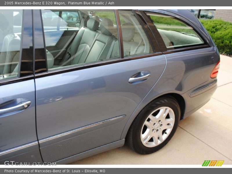 Platinum Blue Metallic / Ash 2005 Mercedes-Benz E 320 Wagon