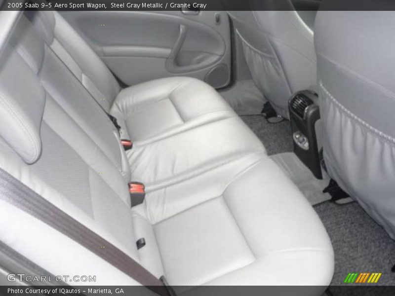 Steel Gray Metallic / Granite Gray 2005 Saab 9-5 Aero Sport Wagon