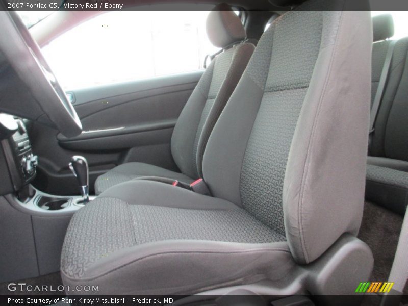 Victory Red / Ebony 2007 Pontiac G5