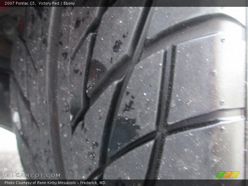 Victory Red / Ebony 2007 Pontiac G5