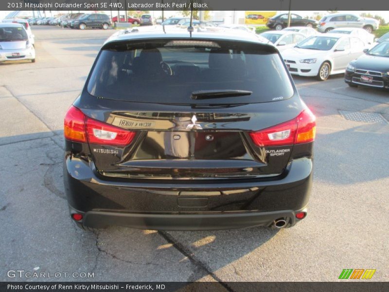 Labrador Black Pearl / Black 2013 Mitsubishi Outlander Sport SE 4WD