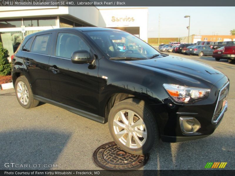 Labrador Black Pearl / Black 2013 Mitsubishi Outlander Sport SE 4WD