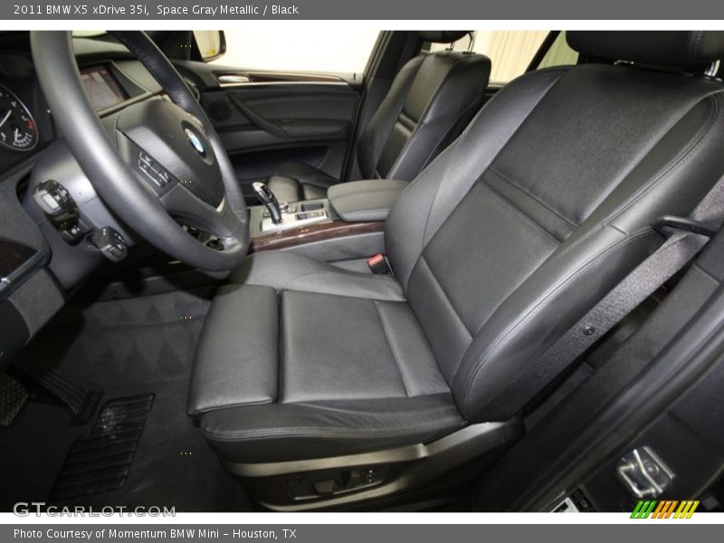Front Seat of 2011 X5 xDrive 35i
