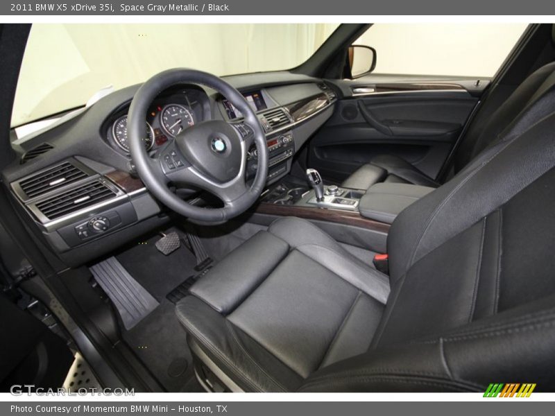 Black Interior - 2011 X5 xDrive 35i 