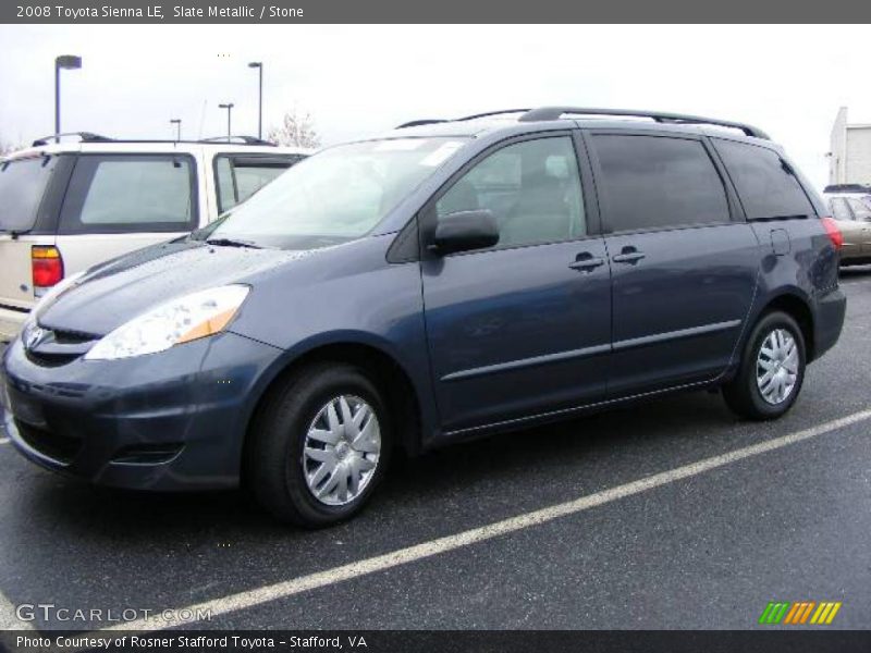 Slate Metallic / Stone 2008 Toyota Sienna LE