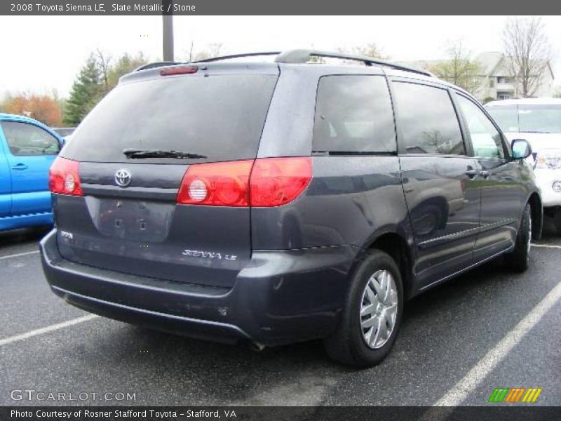 Slate Metallic / Stone 2008 Toyota Sienna LE