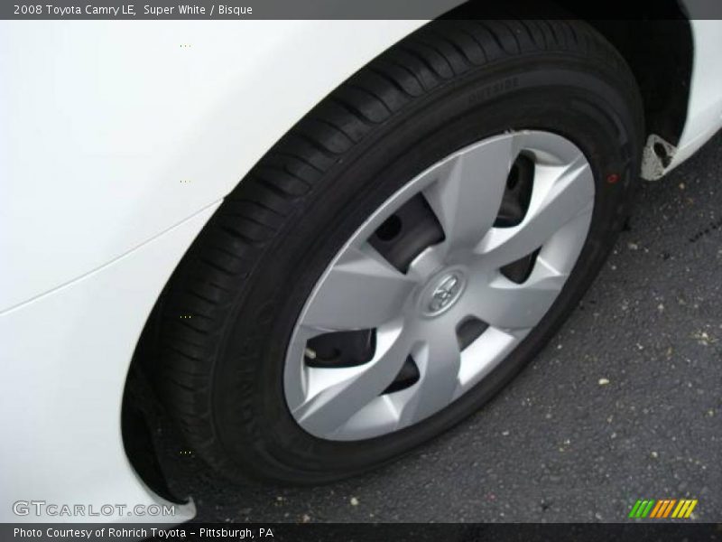 Super White / Bisque 2008 Toyota Camry LE