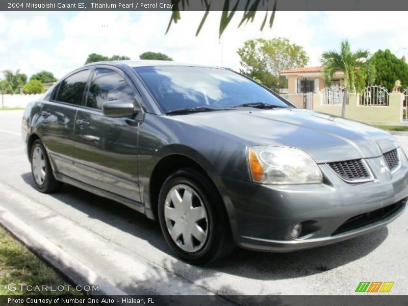 Titanium Pearl / Petrol Gray 2004 Mitsubishi Galant ES