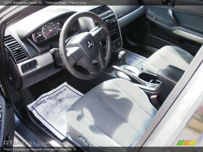 Titanium Pearl / Petrol Gray 2004 Mitsubishi Galant ES