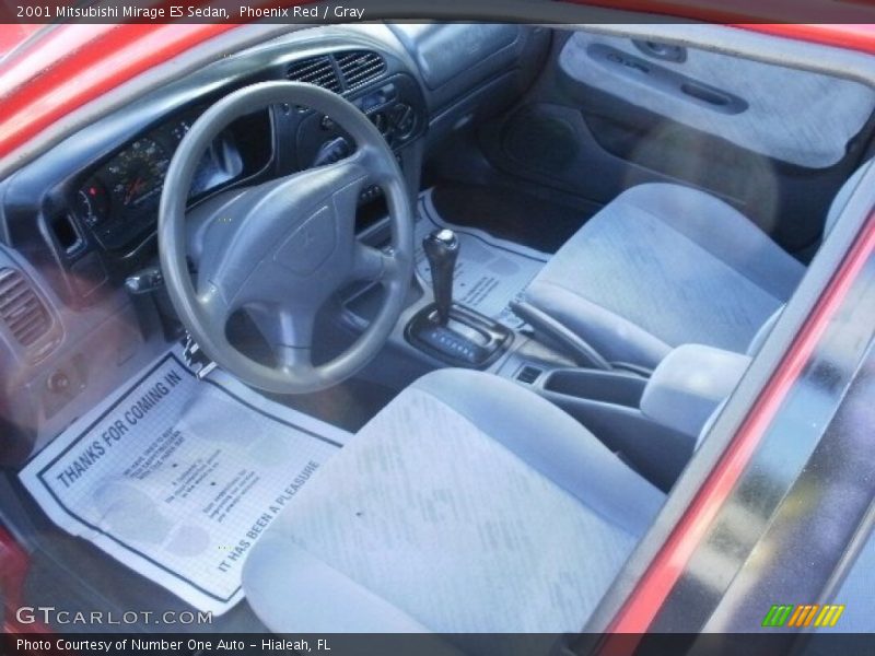 Gray Interior - 2001 Mirage ES Sedan 