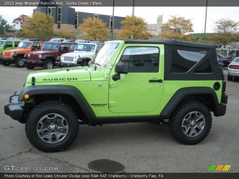  2013 Wrangler Rubicon 4x4 Gecko Green