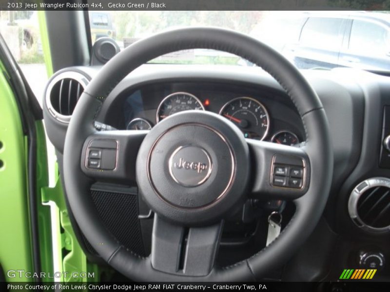  2013 Wrangler Rubicon 4x4 Steering Wheel