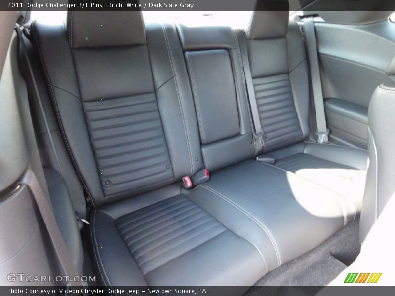 Bright White / Dark Slate Gray 2011 Dodge Challenger R/T Plus