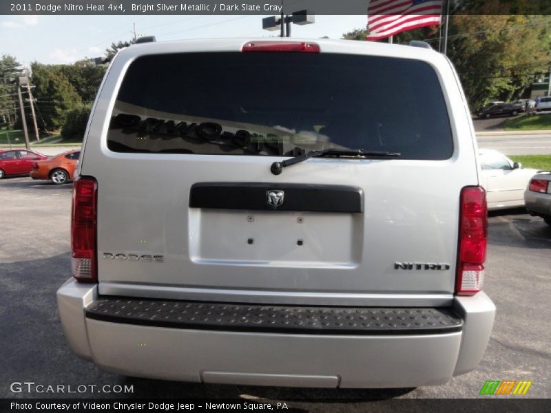 Bright Silver Metallic / Dark Slate Gray 2011 Dodge Nitro Heat 4x4