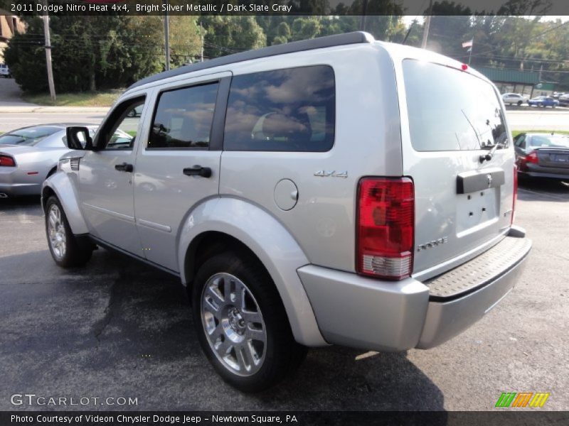 Bright Silver Metallic / Dark Slate Gray 2011 Dodge Nitro Heat 4x4