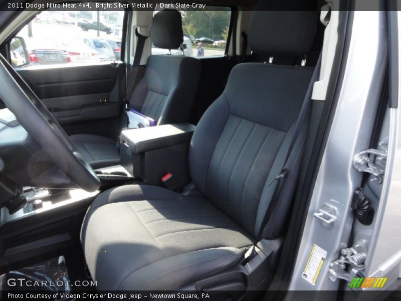 Bright Silver Metallic / Dark Slate Gray 2011 Dodge Nitro Heat 4x4
