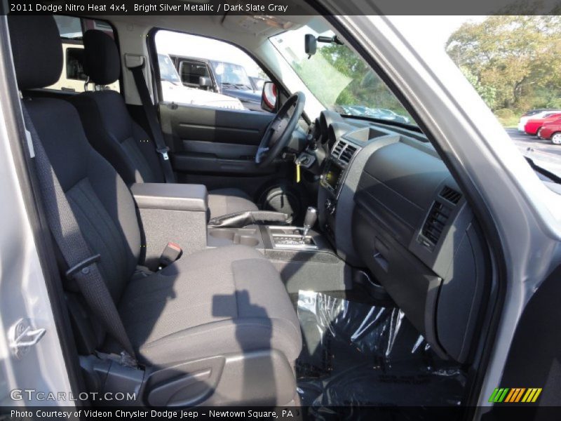 Bright Silver Metallic / Dark Slate Gray 2011 Dodge Nitro Heat 4x4