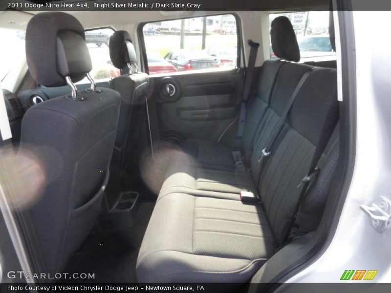 Bright Silver Metallic / Dark Slate Gray 2011 Dodge Nitro Heat 4x4