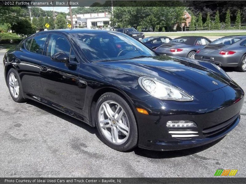 Black / Black 2012 Porsche Panamera 4