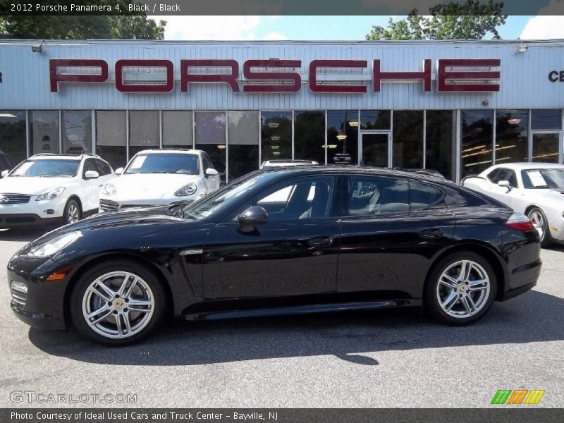Black / Black 2012 Porsche Panamera 4