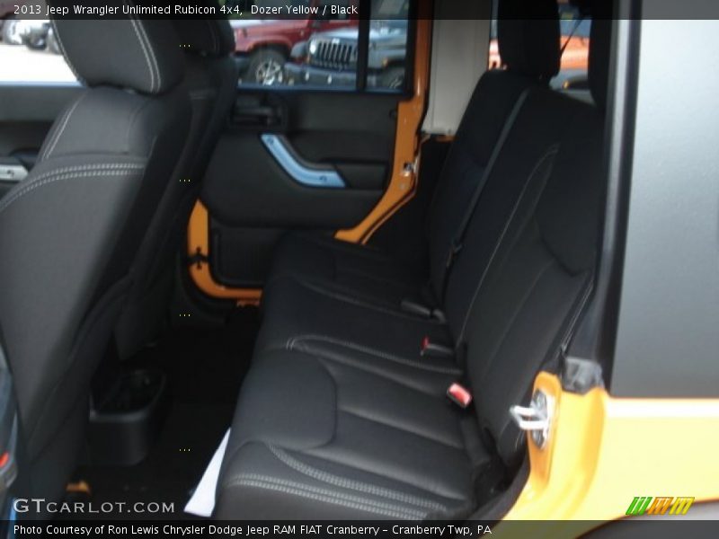 Dozer Yellow / Black 2013 Jeep Wrangler Unlimited Rubicon 4x4