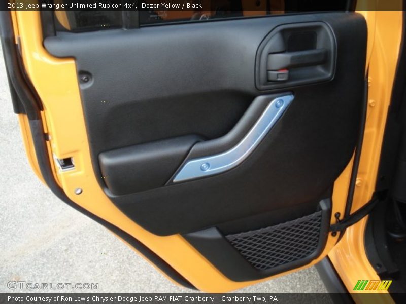Door Panel of 2013 Wrangler Unlimited Rubicon 4x4