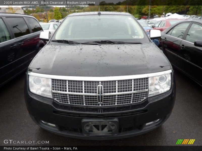 Black Clearcoat / Medium Light Stone 2008 Lincoln MKX AWD