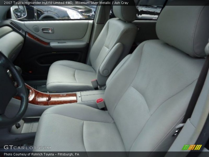Millenium Silver Metallic / Ash Gray 2007 Toyota Highlander Hybrid Limited 4WD