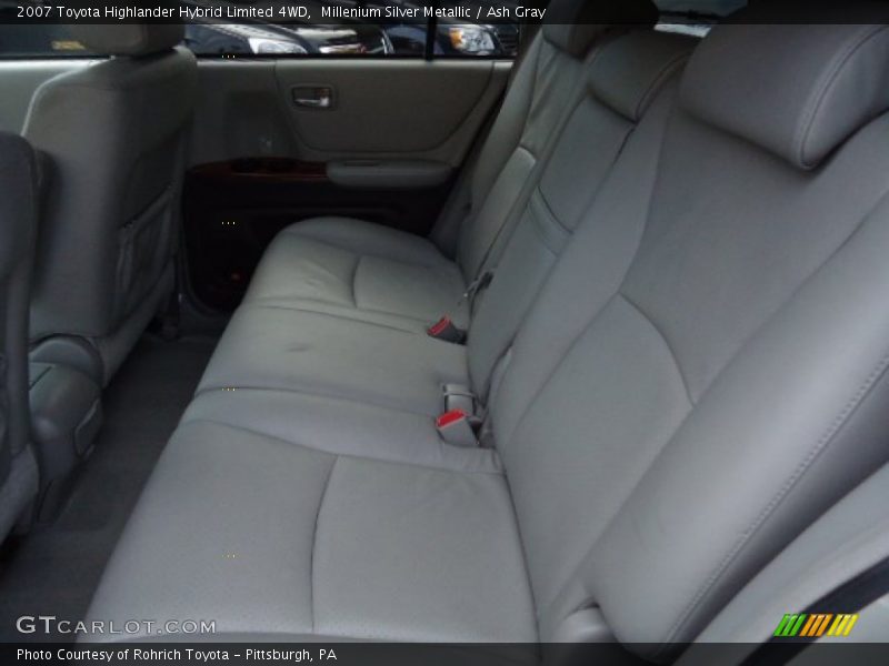 Millenium Silver Metallic / Ash Gray 2007 Toyota Highlander Hybrid Limited 4WD