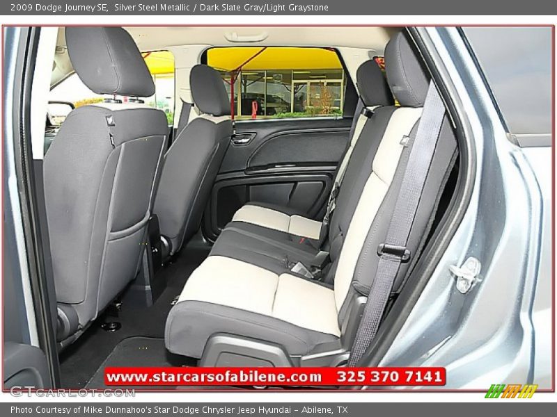 Silver Steel Metallic / Dark Slate Gray/Light Graystone 2009 Dodge Journey SE