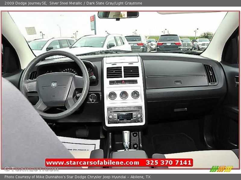 Silver Steel Metallic / Dark Slate Gray/Light Graystone 2009 Dodge Journey SE