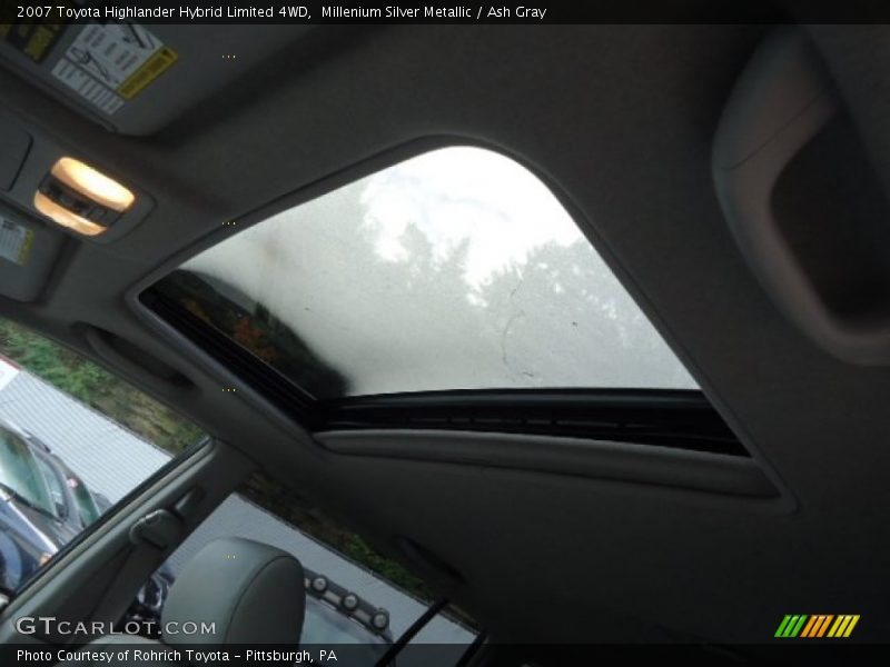 Millenium Silver Metallic / Ash Gray 2007 Toyota Highlander Hybrid Limited 4WD