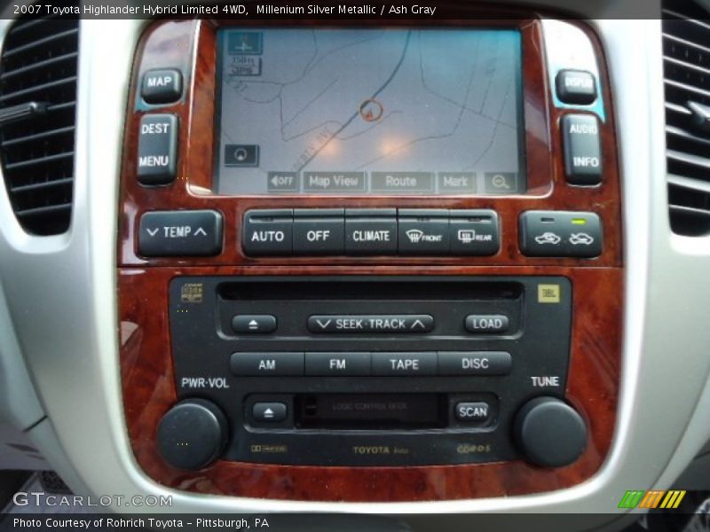 Millenium Silver Metallic / Ash Gray 2007 Toyota Highlander Hybrid Limited 4WD
