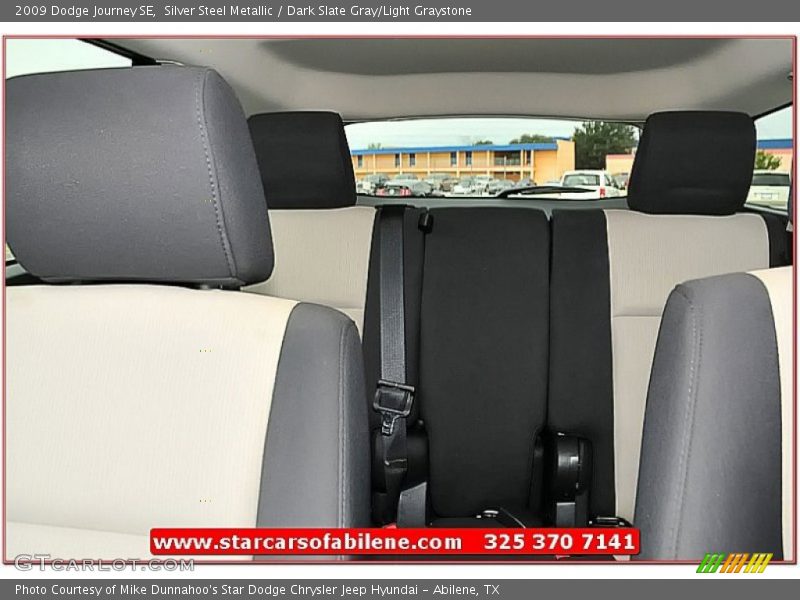 Silver Steel Metallic / Dark Slate Gray/Light Graystone 2009 Dodge Journey SE