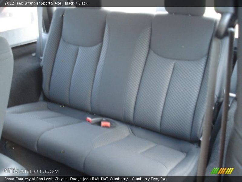 Black / Black 2012 Jeep Wrangler Sport S 4x4