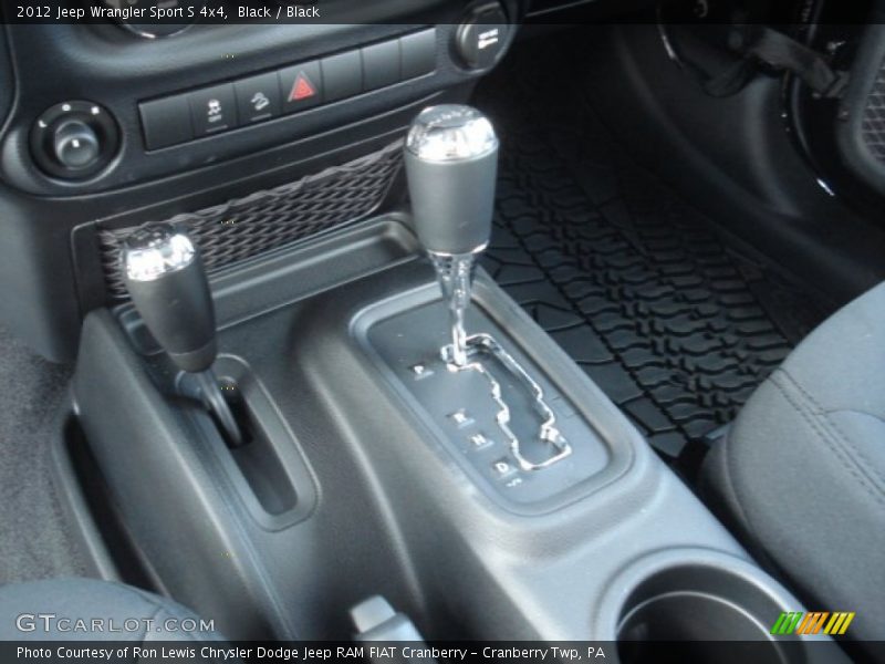 Black / Black 2012 Jeep Wrangler Sport S 4x4