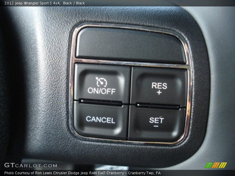 Black / Black 2012 Jeep Wrangler Sport S 4x4