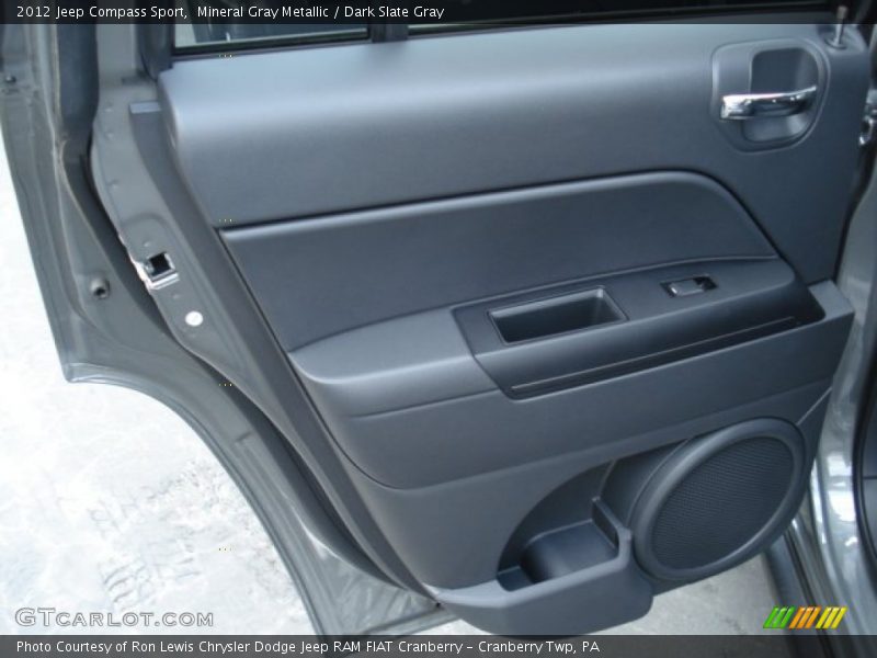 Mineral Gray Metallic / Dark Slate Gray 2012 Jeep Compass Sport