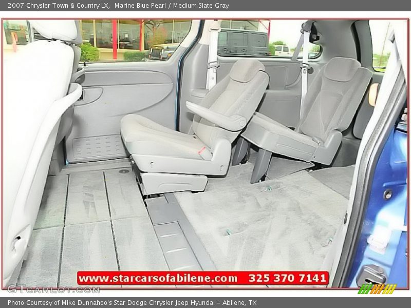 Marine Blue Pearl / Medium Slate Gray 2007 Chrysler Town & Country LX