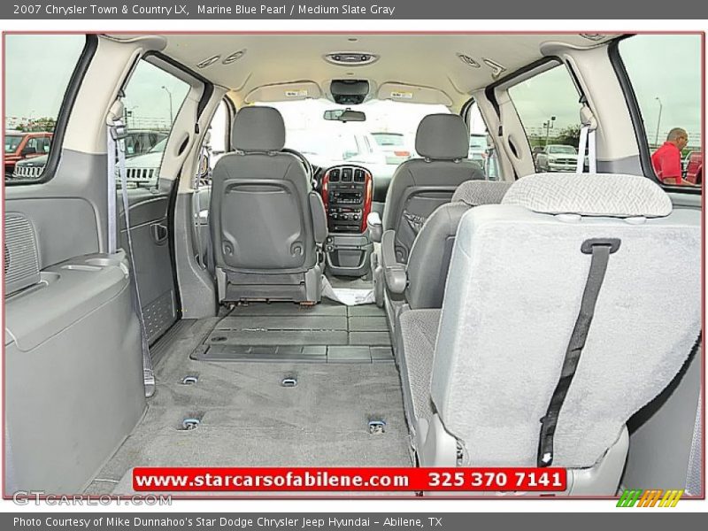 Marine Blue Pearl / Medium Slate Gray 2007 Chrysler Town & Country LX