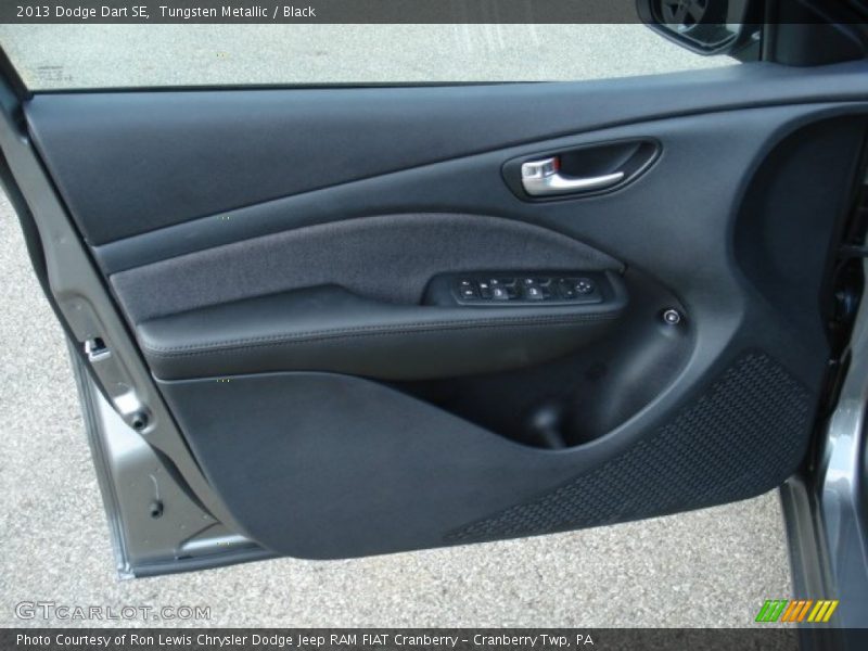 Tungsten Metallic / Black 2013 Dodge Dart SE