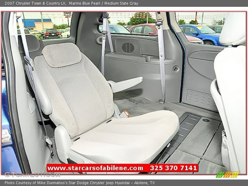 Marine Blue Pearl / Medium Slate Gray 2007 Chrysler Town & Country LX