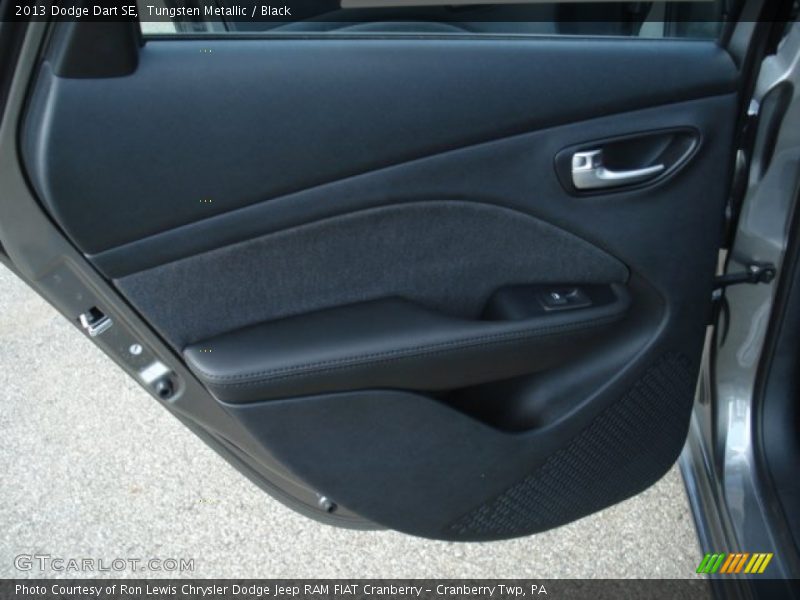 Tungsten Metallic / Black 2013 Dodge Dart SE