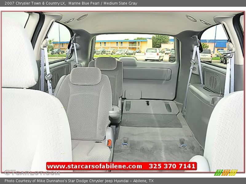 Marine Blue Pearl / Medium Slate Gray 2007 Chrysler Town & Country LX
