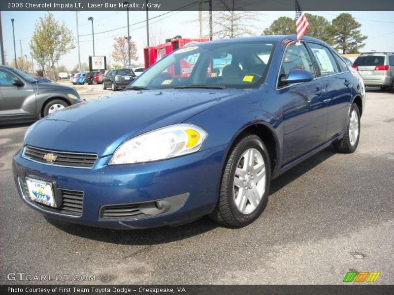 Laser Blue Metallic / Gray 2006 Chevrolet Impala LT
