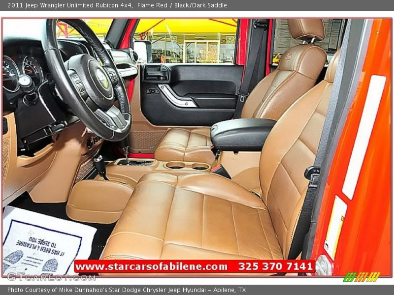 Flame Red / Black/Dark Saddle 2011 Jeep Wrangler Unlimited Rubicon 4x4