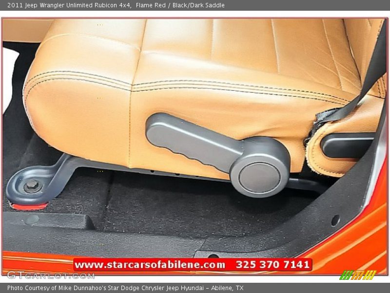 Flame Red / Black/Dark Saddle 2011 Jeep Wrangler Unlimited Rubicon 4x4