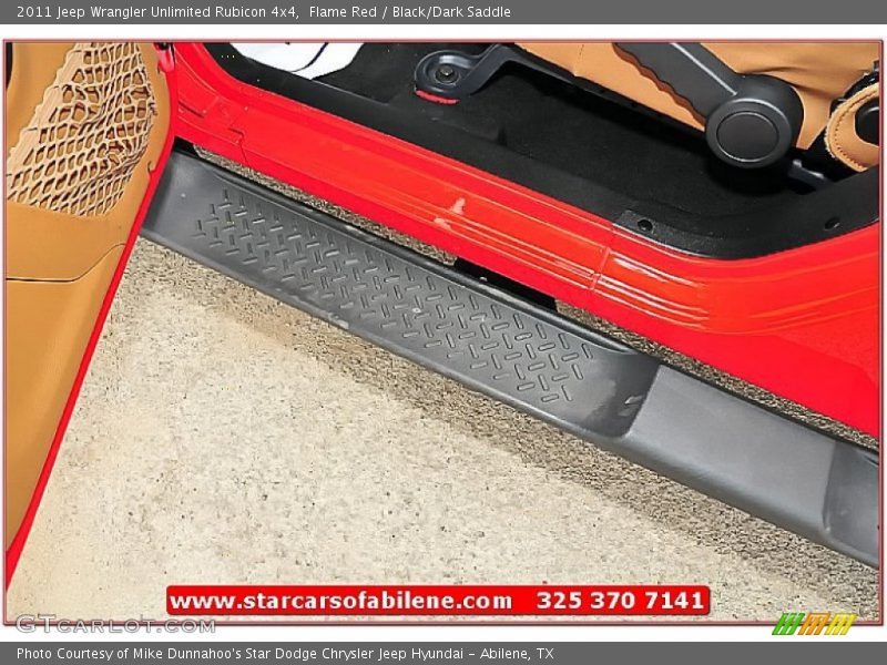 Flame Red / Black/Dark Saddle 2011 Jeep Wrangler Unlimited Rubicon 4x4