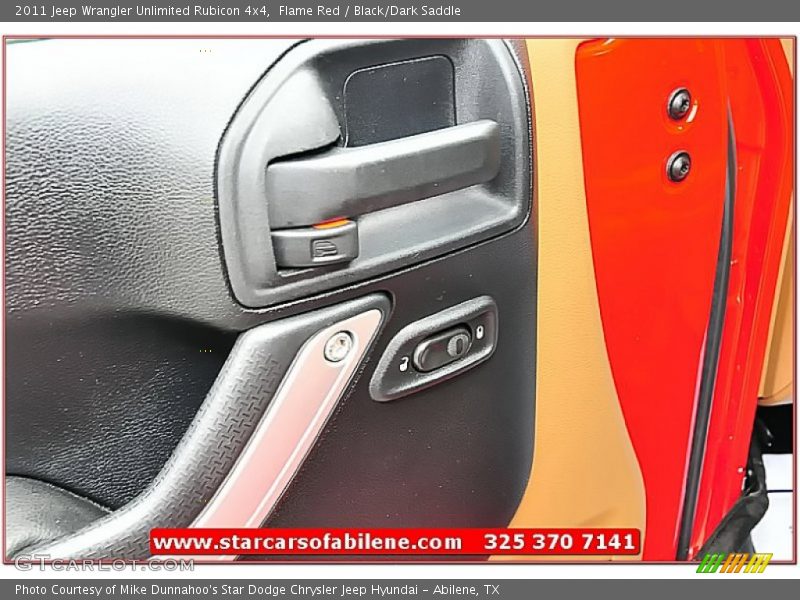Flame Red / Black/Dark Saddle 2011 Jeep Wrangler Unlimited Rubicon 4x4